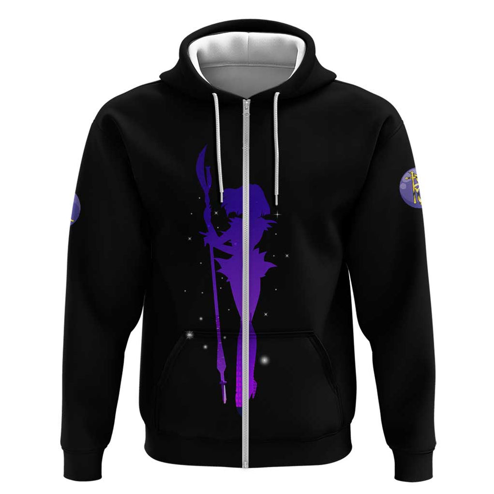 Saturn - Sailor Moon Zip Hoodie Anime Style