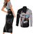 Black Star Soul Eater Couples Matching Short Sleeve Bodycon Dress and Long Sleeve Button Shirt Anime Style TS04