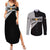 Black Star Soul Eater Couples Matching Summer Maxi Dress and Long Sleeve Button Shirt Anime Style TS04