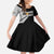 Black Star Soul Eater Family Matching Long Sleeve Bodycon Dress and Hawaiian Shirt Anime Style TS04