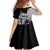 Black Star Soul Eater Family Matching Long Sleeve Bodycon Dress and Hawaiian Shirt Anime Style TS04