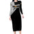 Black Star Soul Eater Family Matching Long Sleeve Bodycon Dress and Hawaiian Shirt Anime Style TS04