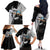 Black Star Soul Eater Family Matching Off The Shoulder Long Sleeve Dress and Hawaiian Shirt Anime Style TS04