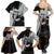 Black Star Soul Eater Family Matching Summer Maxi Dress and Hawaiian Shirt Anime Style TS04