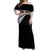 Black Star Soul Eater Off Shoulder Maxi Dress Anime Style TS04