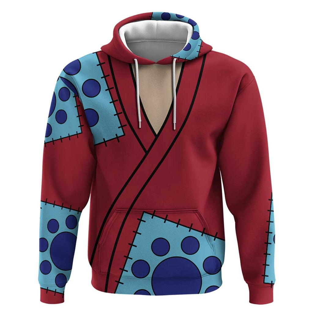 Luffy Wano - One Piece Hoodie Anime Style