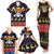 Monbkey D, Luffy - Straw Hat - One Piece Family Matching Tank Maxi Dress and Hawaiian Shirt Anime Mix Christmas Style