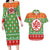 Yamcha - Dragon Ball Couples Matching Long Sleeve Bodycon Dress and Hawaiian Shirt Anime Mix Christmas Style