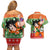 Yamcha - Dragon Ball Couples Matching Off Shoulder Short Dress and Hawaiian Shirt Anime Mix Christmas Style