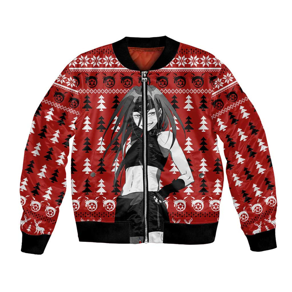 Envy - Fullmetal Alchemist Bomber Jacket Anime Mix Christmas Style