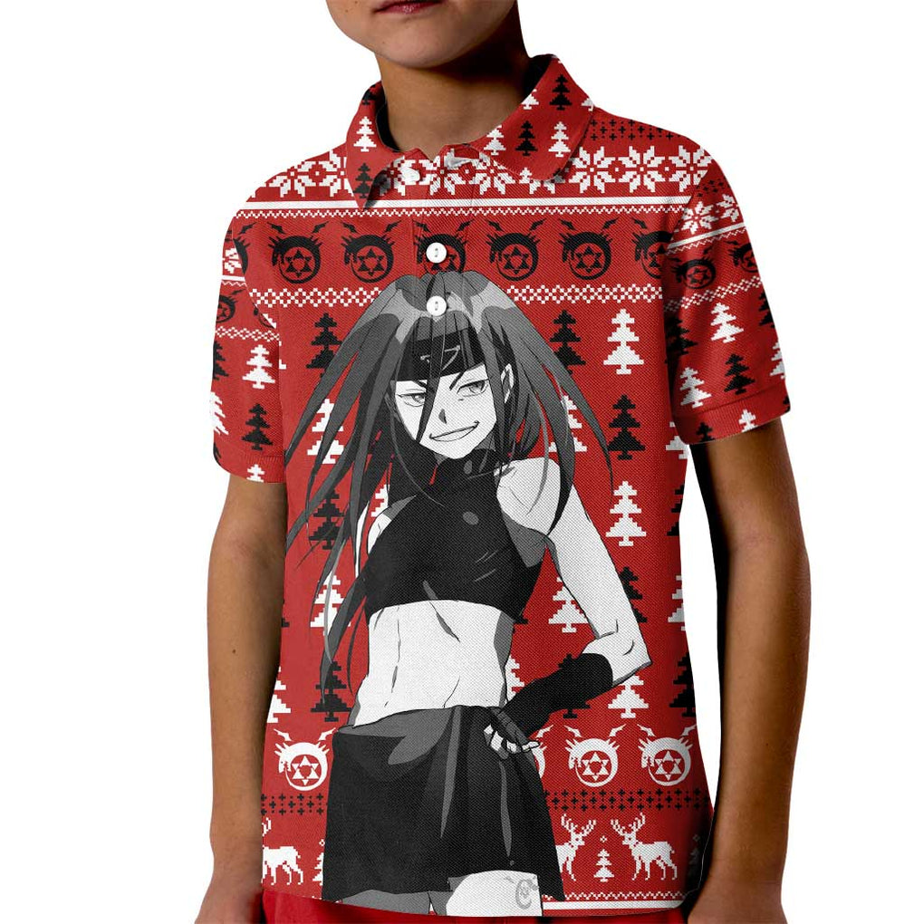 Envy - Fullmetal Alchemist Kid Polo Shirt Anime Mix Christmas Style