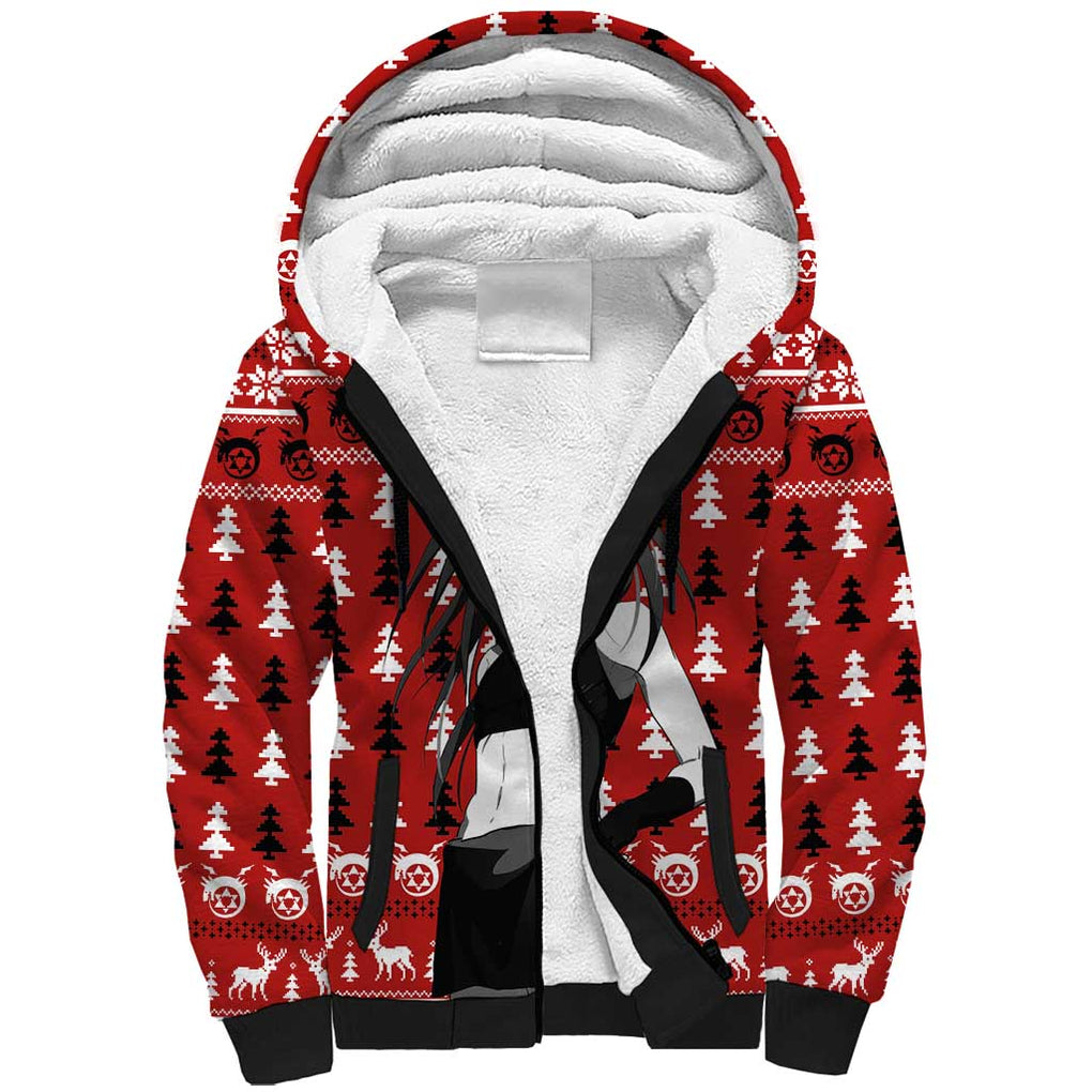 Envy - Fullmetal Alchemist Sherpa Hoodie Anime Mix Christmas Style