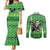 Roronoa Zoro - One Piece Couples Matching Mermaid Dress and Long Sleeve Button Shirt Anime Mix Christmas Style