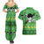 Roronoa Zoro - One Piece Couples Matching Summer Maxi Dress and Hawaiian Shirt Anime Mix Christmas Style