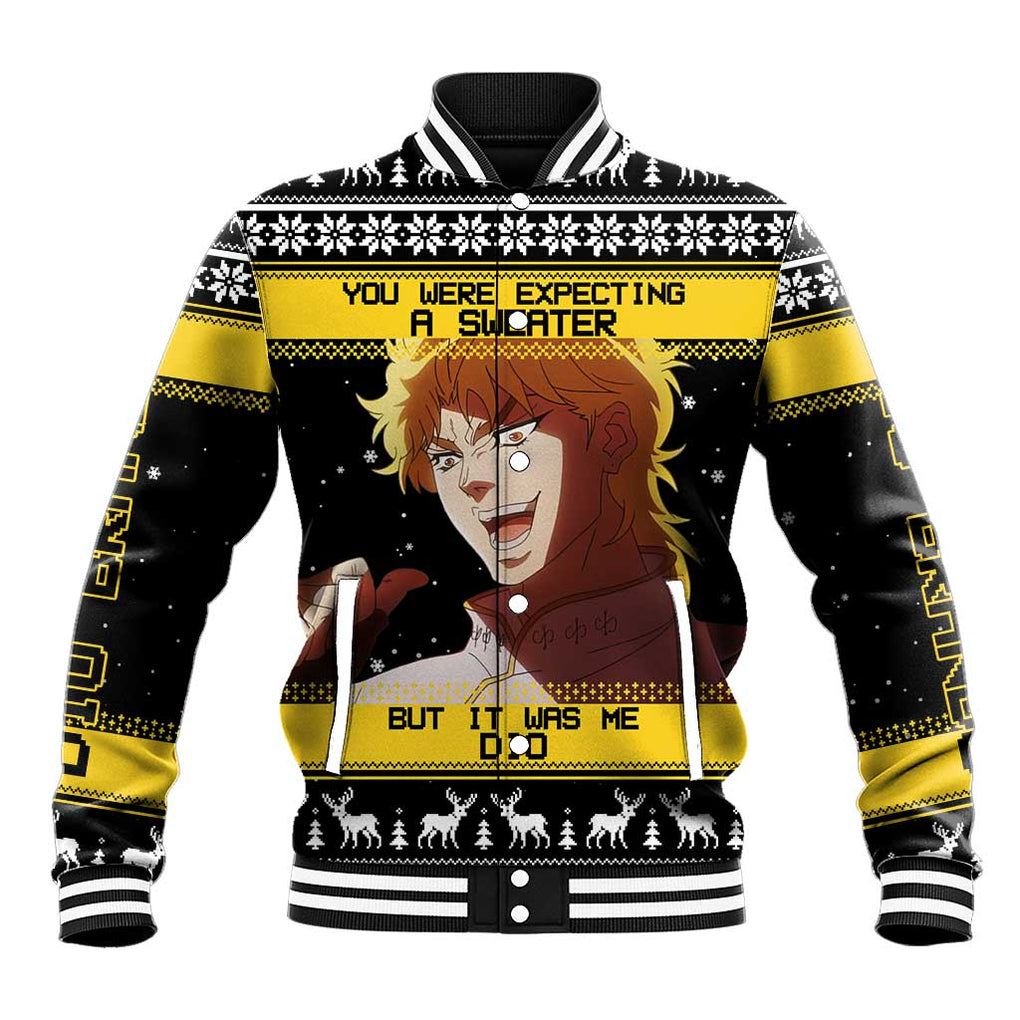 Dio Brando - JoJo’s Bizarre Adventure Baseball Jacket Anime Mix Christmas Style