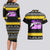 Dio Brando - JoJo’s Bizarre Adventure Couples Matching Long Sleeve Bodycon Dress and Hawaiian Shirt Anime Mix Christmas Style