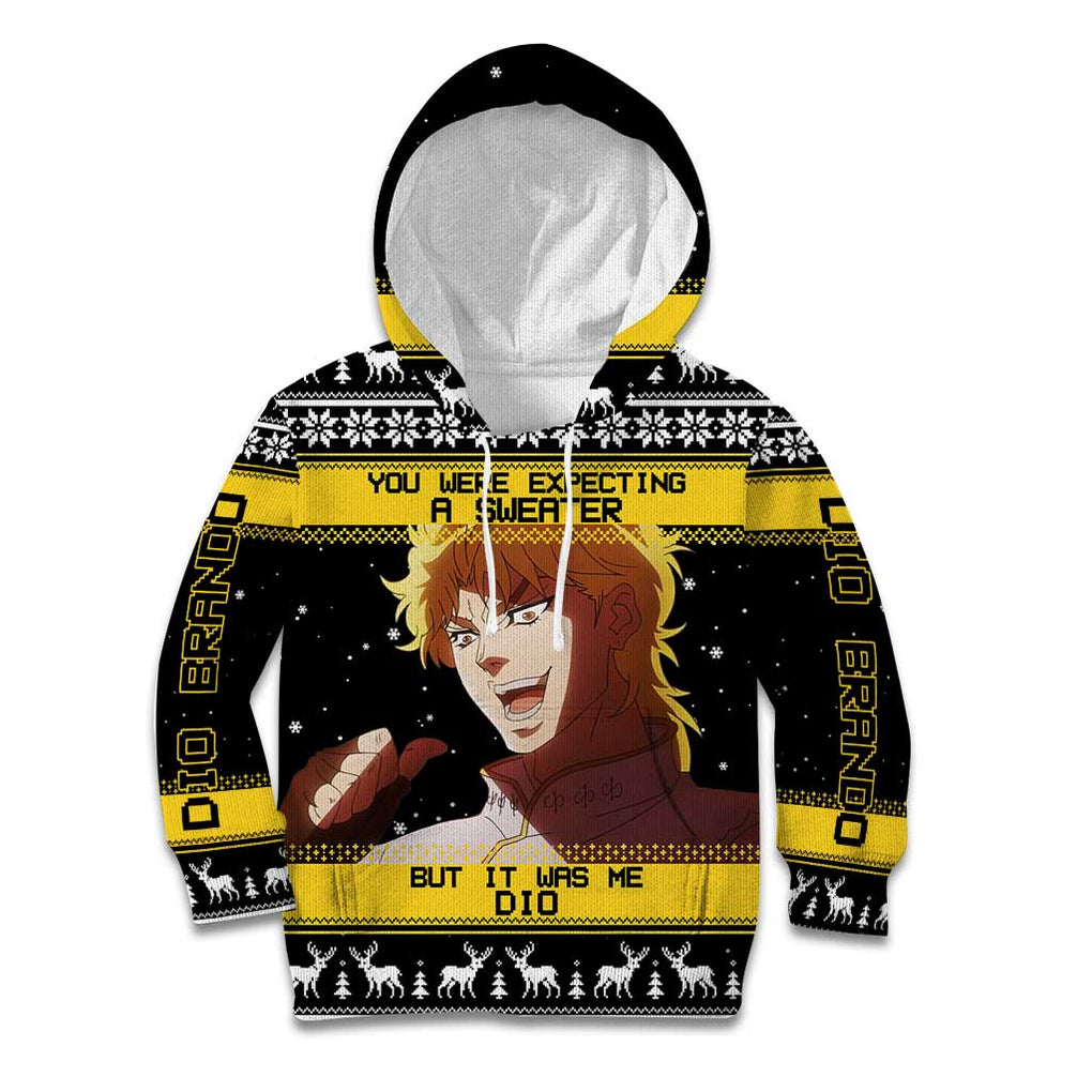 Dio Brando - JoJo’s Bizarre Adventure Kid Hoodie Anime Mix Christmas Style