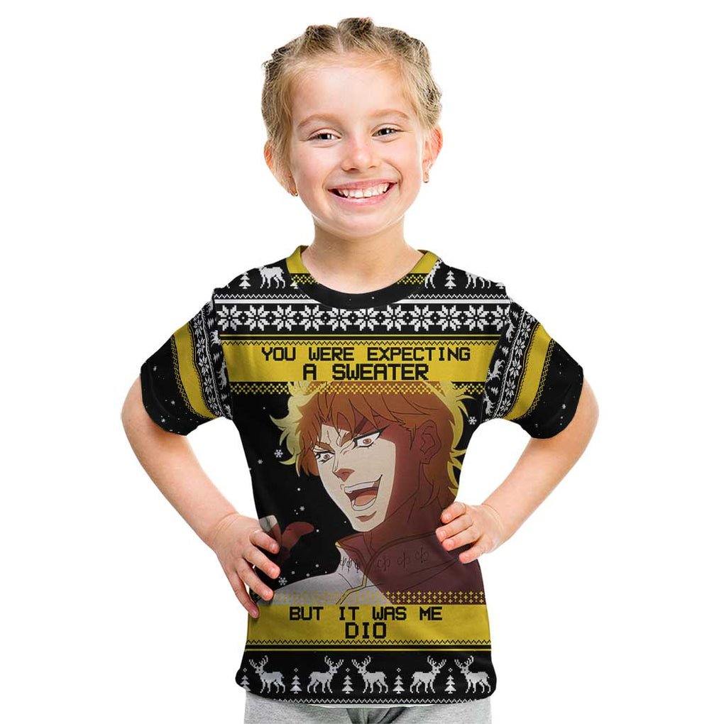 Dio Brando - JoJo’s Bizarre Adventure Kid T Shirt Anime Mix Christmas Style