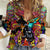 Trippy Minecraft Women Casual Shirt Trippy Style