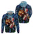 Trippy Genos One Punch Man Hoodie Trippy Mix Anime Style