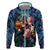 Trippy Genos One Punch Man Hoodie Trippy Mix Anime Style