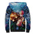 Trippy Genos One Punch Man Sherpa Hoodie Trippy Mix Anime Style