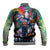 Trippy Yoshikage Kira Deadly Queen Jojo’s Bizarre Adventure Baseball Jacket Trippy Style