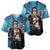 Trippy Risotto Nero Metallic Jojo’s Bizarre Adventure Baseball Jersey Trippy Style