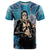 Trippy Risotto Nero Metallic Jojo’s Bizarre Adventure T Shirt Trippy Style