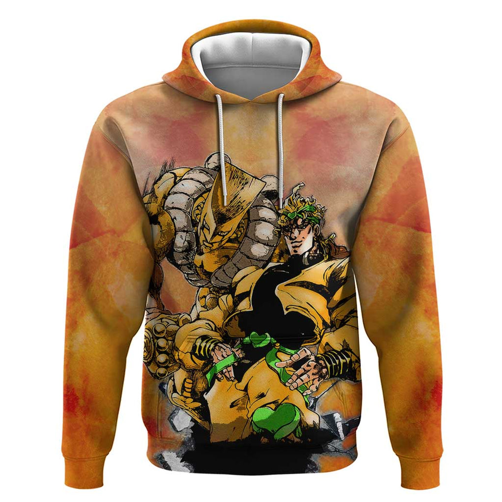 Trippy Dio V1 Jojo’s Bizarre Adventure Hoodie Trippy Style