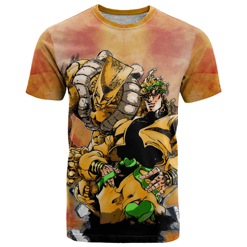 Trippy Dio V1 Jojo’s Bizarre Adventure T Shirt Trippy Style