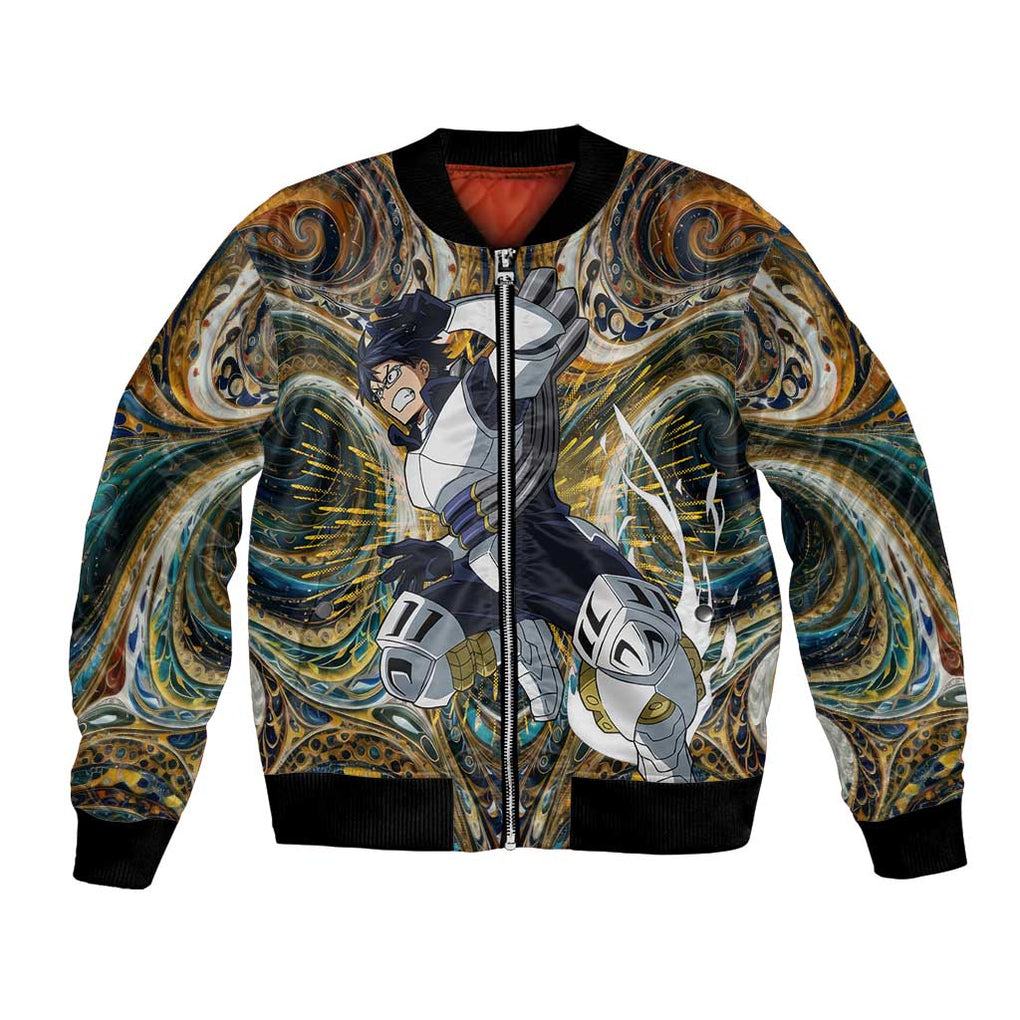 Trippy Engine Ida Tenya My Hero Academia Bomber Jacket Trippy Style