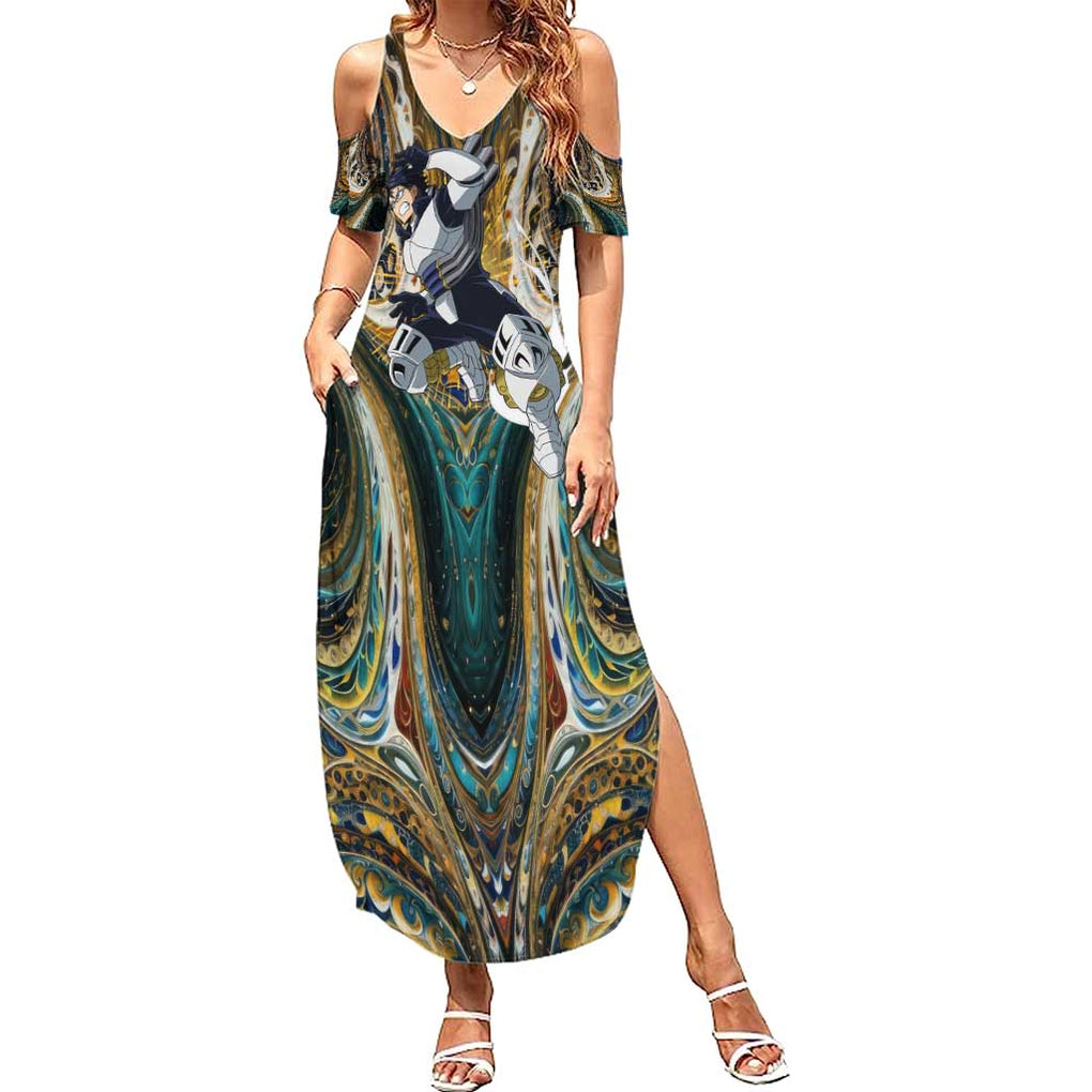 Trippy Engine Ida Tenya My Hero Academia Summer Maxi Dress Trippy Style