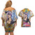 Trippy Melone Babyhead Jojo’s Bizarre Adventure Couples Matching Off Shoulder Short Dress and Hawaiian Shirt Trippy Style