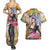 Trippy Melone Babyhead Jojo’s Bizarre Adventure Couples Matching Summer Maxi Dress and Hawaiian Shirt Trippy Style