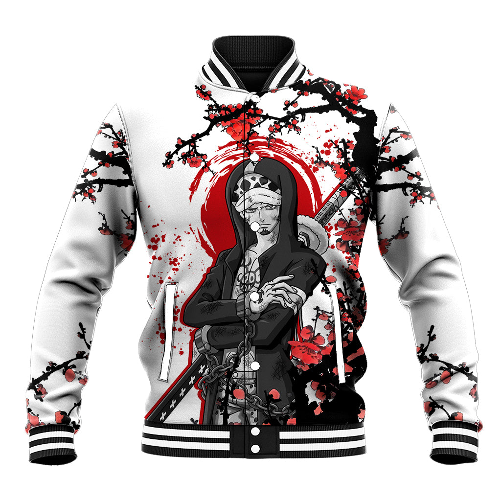 Trafalgar D Law - Japan Style Anime Baseball Jacket