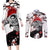 Charlotte Katakuri - Japan Style One Piece Anime Couples Matching Long Sleeve Bodycon Dress and Long Sleeve Button Shirt