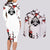 Portgas D. Ace- Japan Style One Piece Anime Couples Matching Long Sleeve Bodycon Dress and Long Sleeve Button Shirt