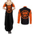 Yamcha - Dragonball Couples Matching Summer Maxi Dress and Long Sleeve Button Shirt