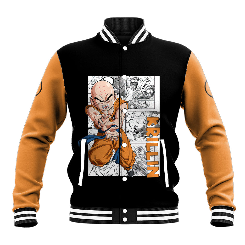 Krillin - Anime Manga Baseball Jacket