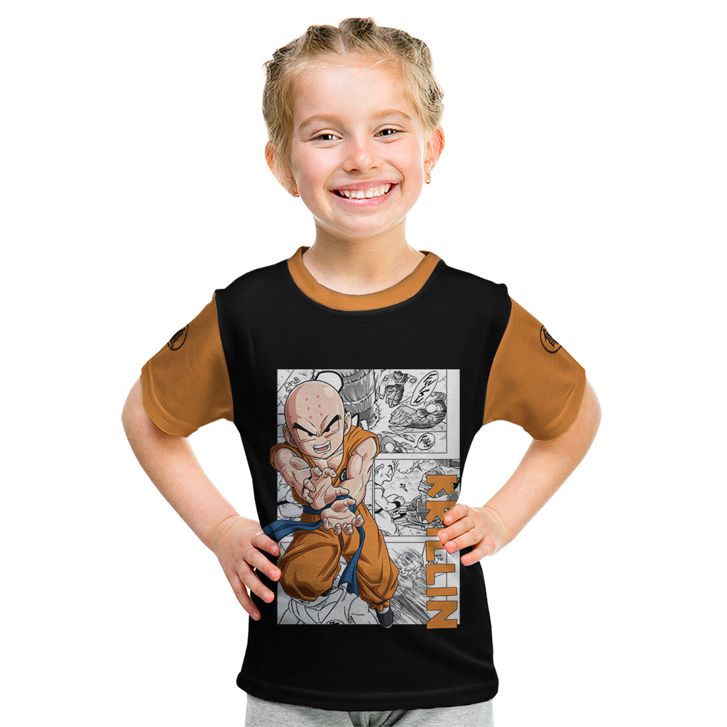 Krillin - Anime Manga Kid T Shirt