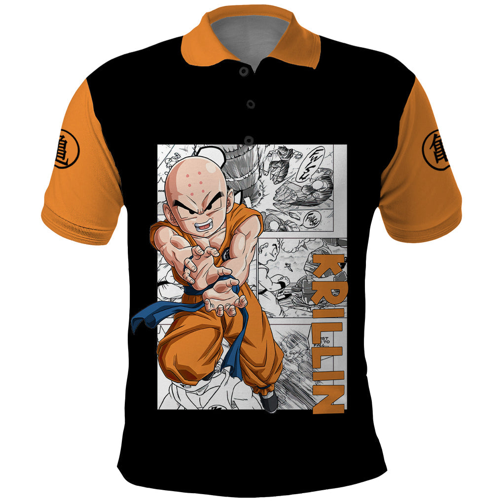 Krillin - Anime Manga Polo Shirt