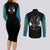 Gogeta Couples Matching Long Sleeve Bodycon Dress and Long Sleeve Button Shirt Dragon Ball