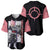 Goku Black Rose Baseball Jersey Dragon Ball Anime Mix Manga