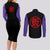 Gohan Adult SSJ2 Couples Matching Long Sleeve Bodycon Dress and Long Sleeve Button Shirt Dragon Ball Anime Mix Manga