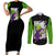 Piccolo Couples Matching Short Sleeve Bodycon Dress and Long Sleeve Button Shirt Dragon Ball Anime Mix Manga