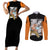 Master Roshi Couples Matching Short Sleeve Bodycon Dress and Long Sleeve Button Shirt Dragon Ball Anime Mix Manga