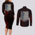 Gabi Braun Couples Matching Long Sleeve Bodycon Dress and Long Sleeve Button Shirt Attack On Titan