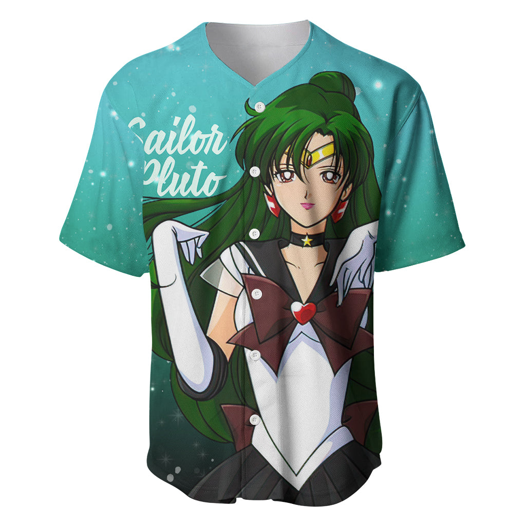 Sailor Pluto Setsuna Meioh Baseball Jersey Sailor Moon