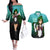 Sailor Pluto Setsuna Meioh Couples Matching Off The Shoulder Long Sleeve Dress and Hawaiian Shirt Sailor Moon